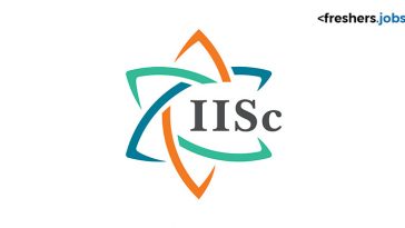 IISc Recruitment