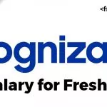 Cognizant Salary for Freshers