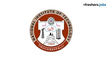 NIT Trichy Recruitment
