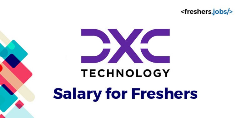 DXC Technologies Salary for Freshers