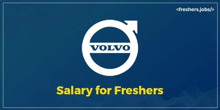 Volvo Salary for Freshers