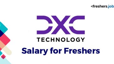 DXC Technologies Salary for Freshers