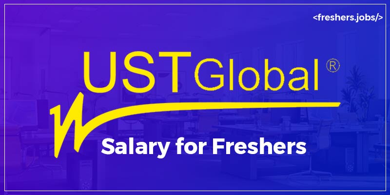 UST Global Salary for Freshers