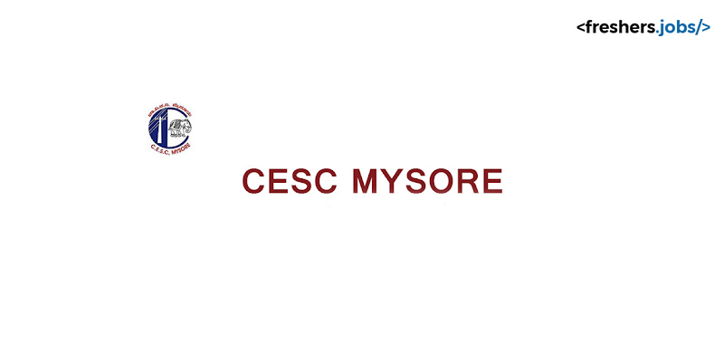 CESC Mysore Recruitment for Graduate Apprentice/Technician Apprentices in Karnataka