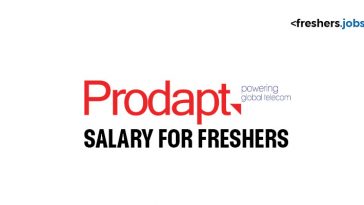 Prodapt Salary for Freshers