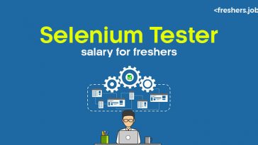 Selenium Tester Salary for Freshers