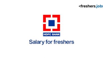 HDFC Bank Salary for Freshers