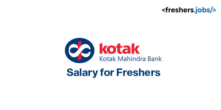 Kotak Mahindra Bank Salary for Freshers