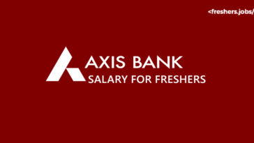 Axis Bank Salary for Freshers