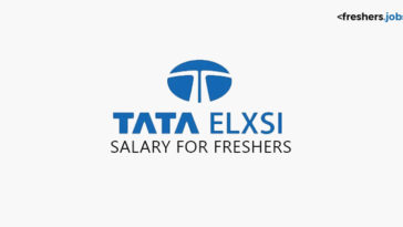 Tata Elxsi Salary for Freshers