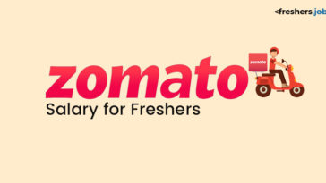 Zomato Salary for Freshers