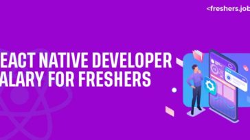 React Native Developer Salary for Freshers