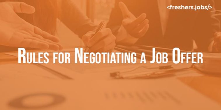 Rules-for-Negotiating-a-Job-Offer