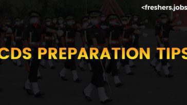 CDS Preparation Tips