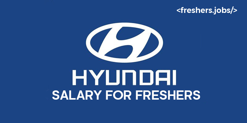 Hyundai salary for freshers