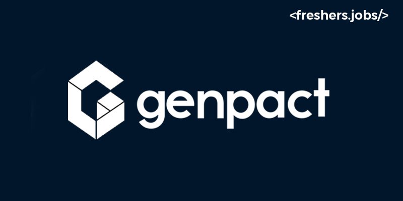 Genpact  Recruitment for Freshers as Management Trainee in Noida