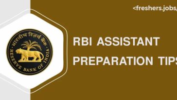 RBI Assistant Preparation Strategy and Tips