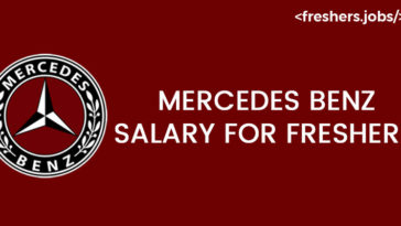 Mercedes Benz Salary for Freshers 