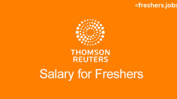 Thomson Reuters Salary for Freshers