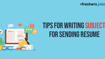 Tips for Writing Subject for Sending Resume