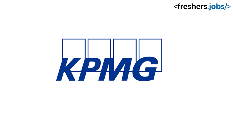 KPMG Recruitment for Freshers as Analyst in Gurgaon