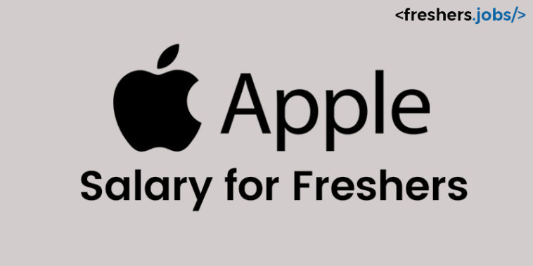 Apple Salary for Freshers