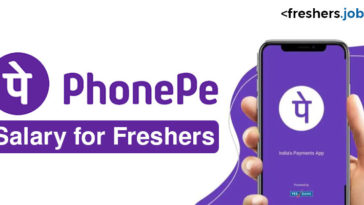 PhonePe Salary for Freshers