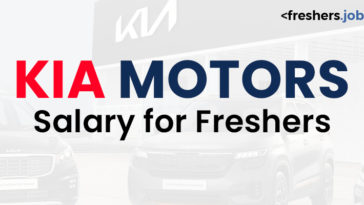 Kia Motors Salary for Freshers