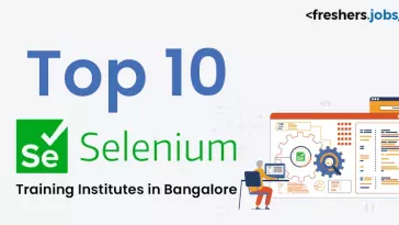 Top 10 Selenium Training Institutes in Bangalore