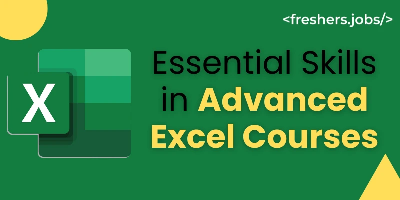 Essential Skills in Advanced Excel Courses