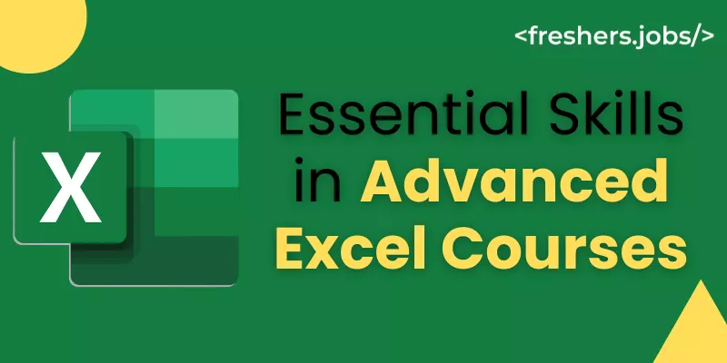 Essential Skills in Advanced Excel Courses