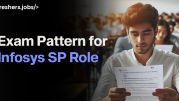 What is the Exam Pattern for Infosys SP Role?