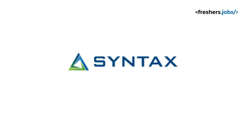 Syntax Off-Campus Recruitment for freshers as Associate Systems Analyst Role in Mumbai